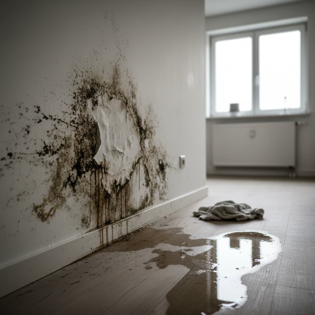 Professionelle Wasserschadensanierung durch RN Sanierung GmbH - Trocknung und Wiederherstellung nach Wasserschäden